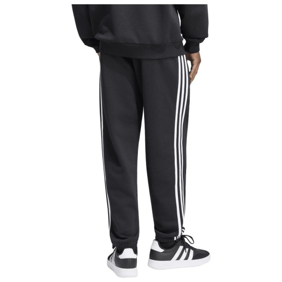 Adidas Ανδρικό παντελόνι φόρμας Essentials 3-Stripes Fleece Tapered Cuffed Pants
